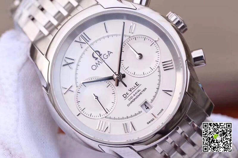 Omega De Ville Chronograph 431.10.42.51.02.001 OM Factory 1:1 Best Edition Replica Watch Swiss ETA9300